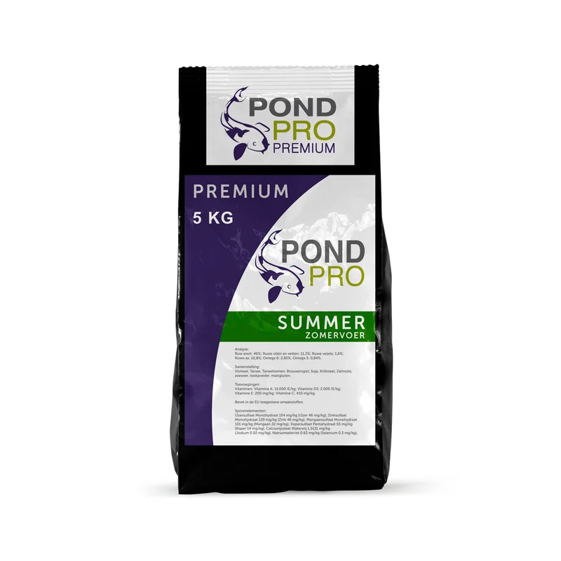 Pond Pro Premium Summer 6mm 5kg - drijvend zomervoer voor koi en vijvervissen