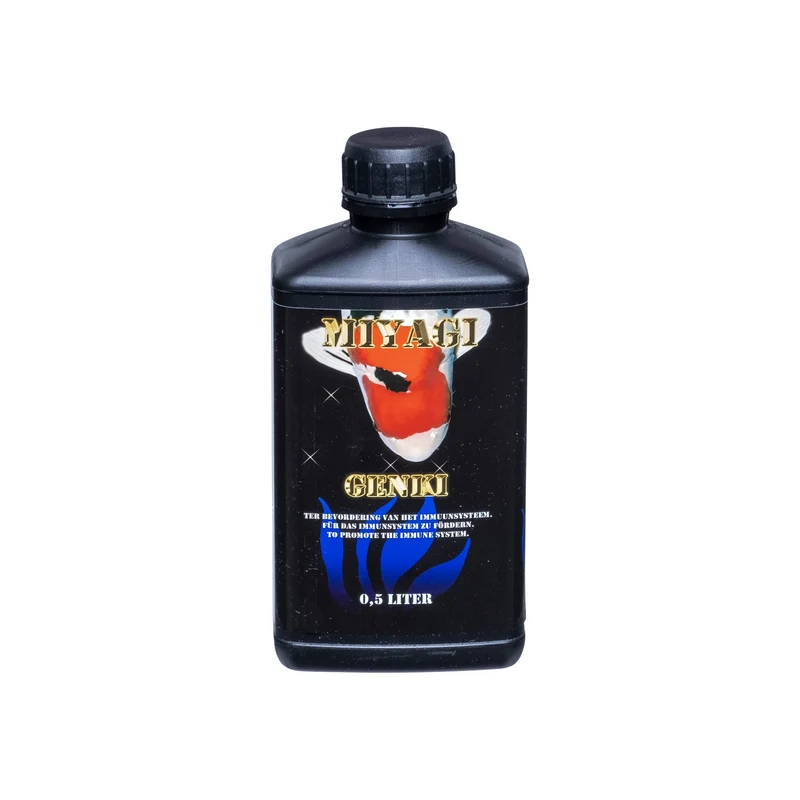 Miyagi Genki 0,5 liter - energiesupplement en vijverbacteriën voor koi