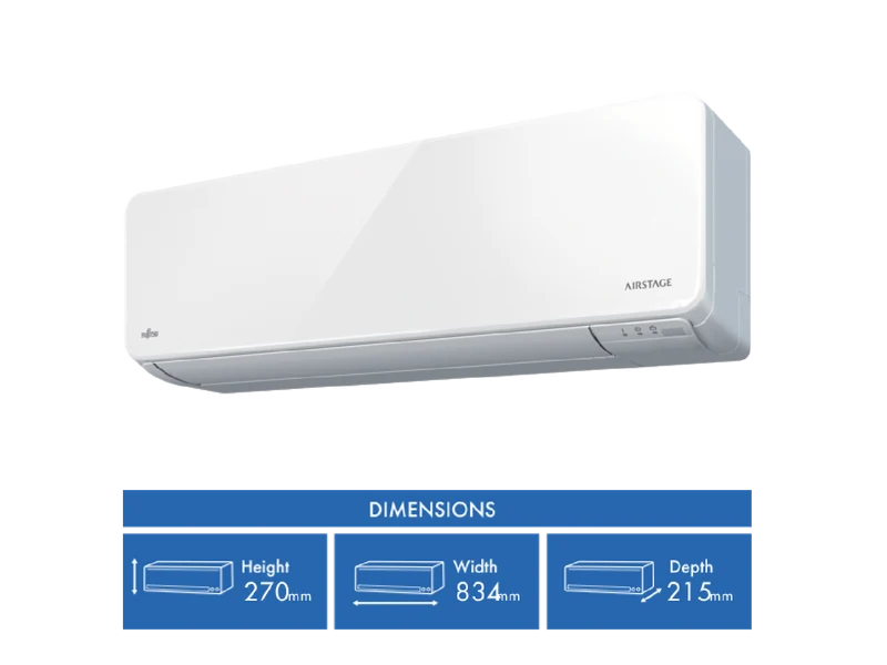 Fujitsu C3.4kW Cooling Only Split System Air Con