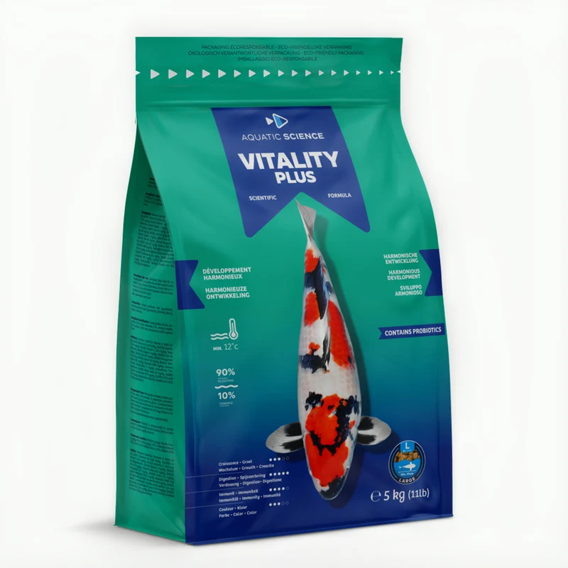 Aquatic Science Vitality Plus Large 5 kg - Vitaliteitsvoer voor koi