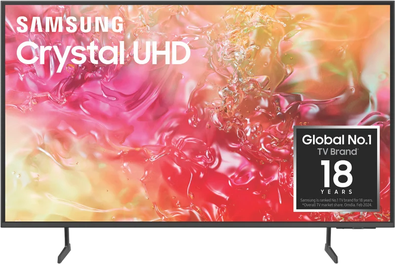 Samsung 43" DU7700 4K Crystal UHD Smart TV 24