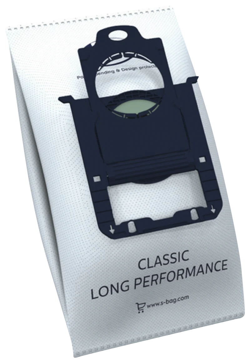 Electrolux S Bag Classic Long Performance Dust Bags 4 Pk