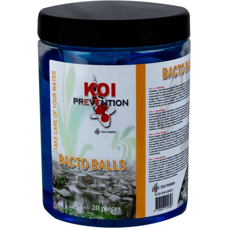 Fish Pharma Koi Prevention Bacto Balls 1 liter - bacterien voor vijverfilter
