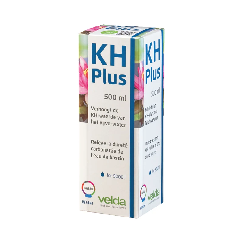 Velda KH Plus 500 ml - verhoogt de carbonaathardheid (KH) van vijverwater