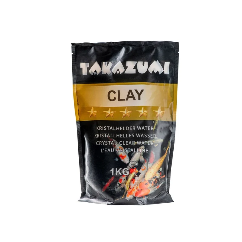 Takazumi Clay 1 kg - bentoniet vijverklei voor helder water en gezonde koi