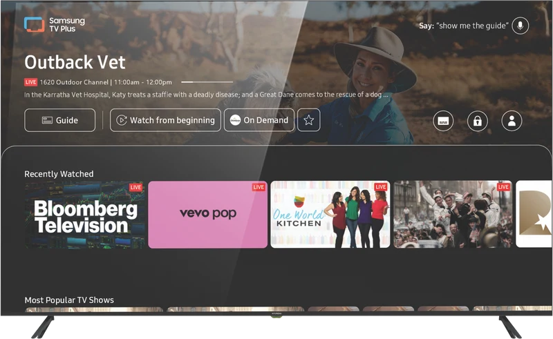 HYUNDAI 75" UHD Tizen QLED Smart TV 2024