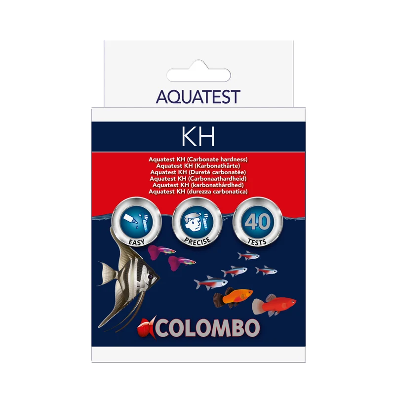 Colombo Aqua KH Test - druppeltest voor karbonathardheid in vijver en aquarium