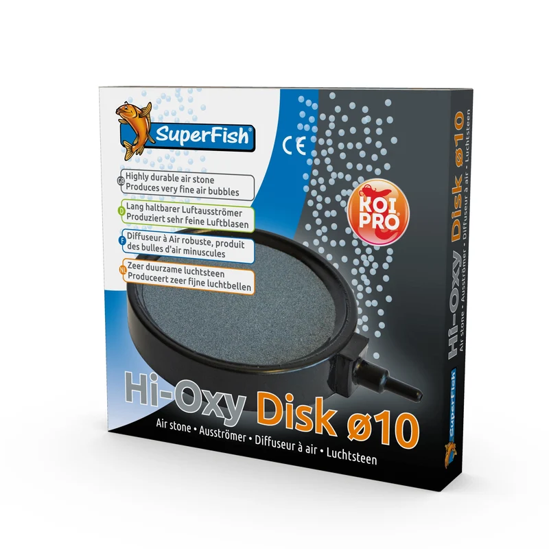Superfish Hi Oxygen Schotel 10 cm - luchtsteenschotel voor fijne belletjes