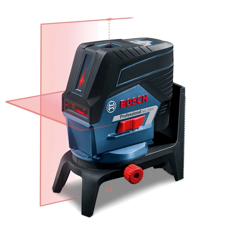 BOSCH GCL 2-50 C LIJN- EN PUNTLASER GCL 2-50 C, 1X ACCU GBA 12V 2.0 AH, SNEL