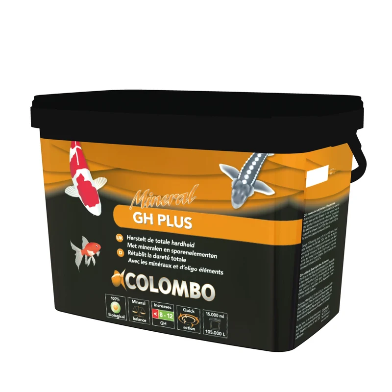 Colombo GH+ 15 liter - Verhoogt GH voor 105.000 liter vijverwater