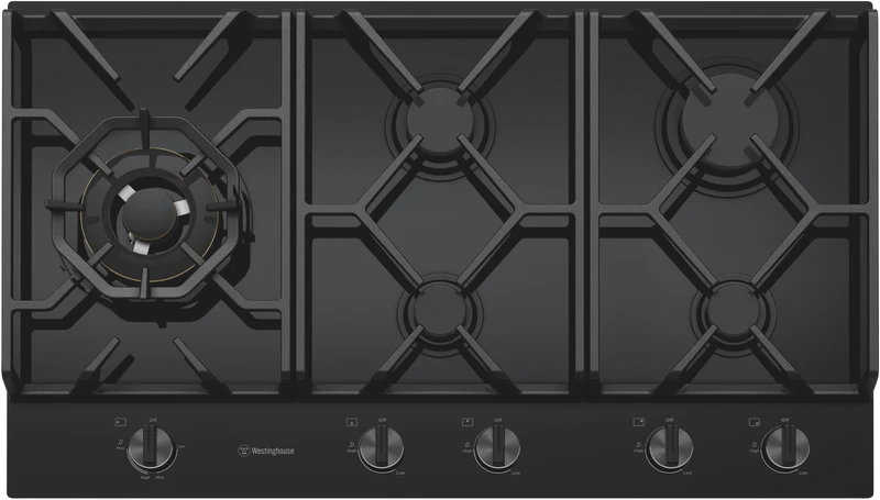 Westinghouse 90cm Gas on Glass Cooktop