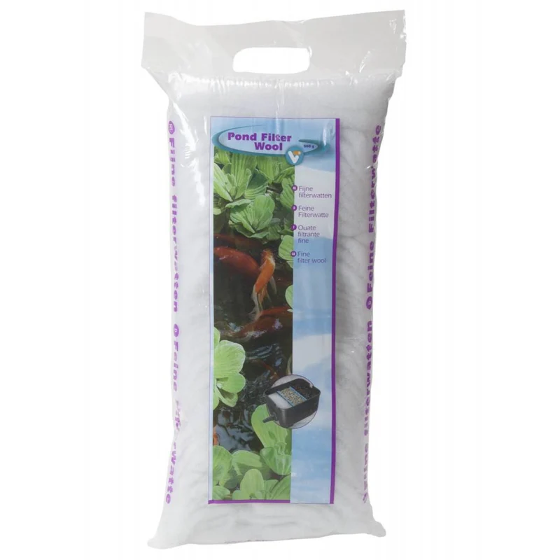 Velda Pond Filter Wool White 500 gram - Fijne filterwatten voor vijverfilters