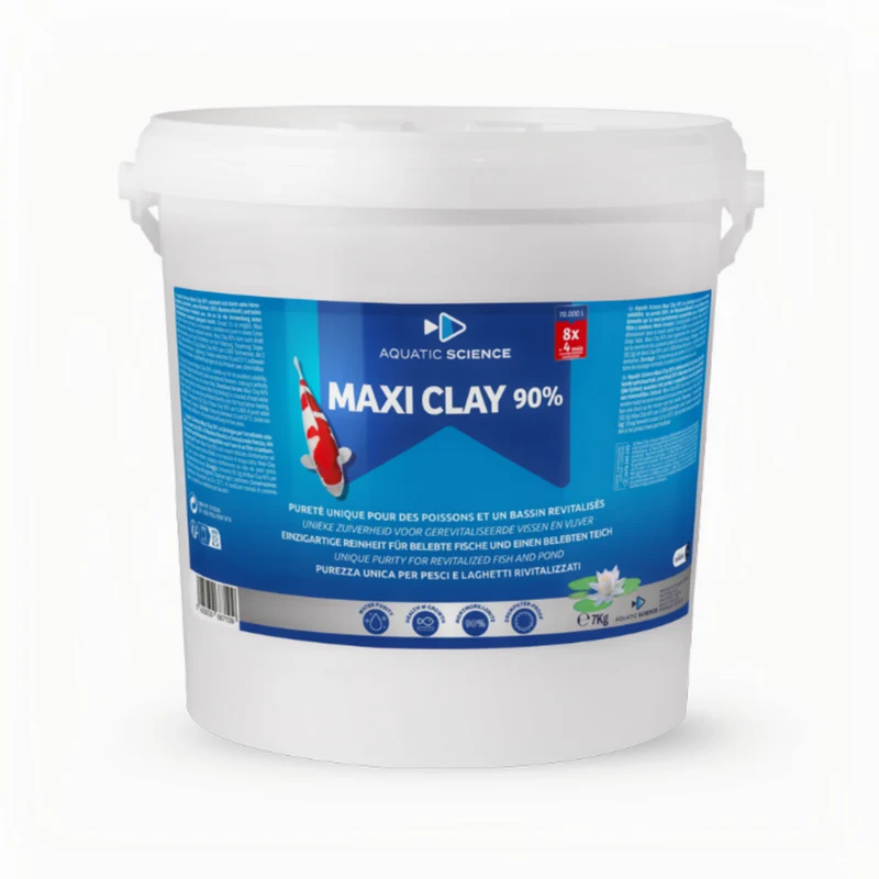 Aquatic Science Maxi Clay 7 kg - mineraalrijke kleikorrels voor vijver en filter