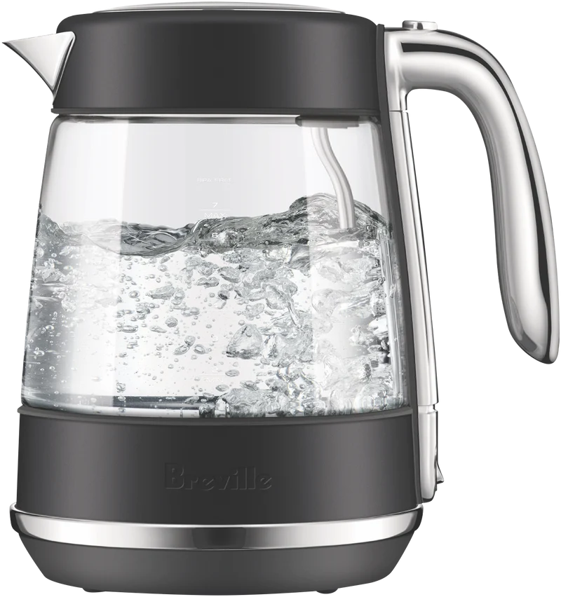 Breville The Crystal Luxe Kettle Black Truffle