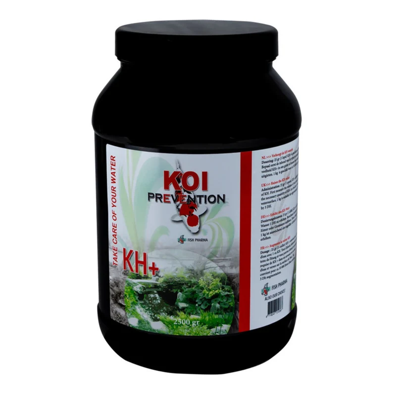 Fish Pharma Koi Prevention KH+ 2,5 kg - carbonaathardheid verhoger