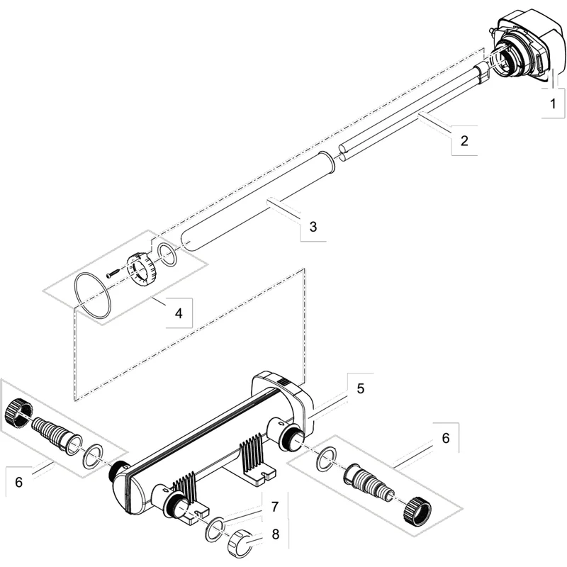 Oase Verv. electrische eenheid Vitronic 18 W