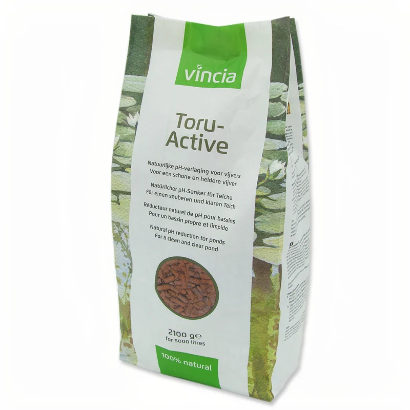 Vincia Toru-Active 2100 gram - turfgranulaat voor natuurlijke waterverbetering
