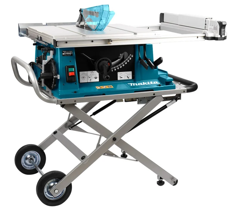 MAKITA 2704NX1 TAFELZAAGMACHINE 230V 260MM - MET ONDERSTEL