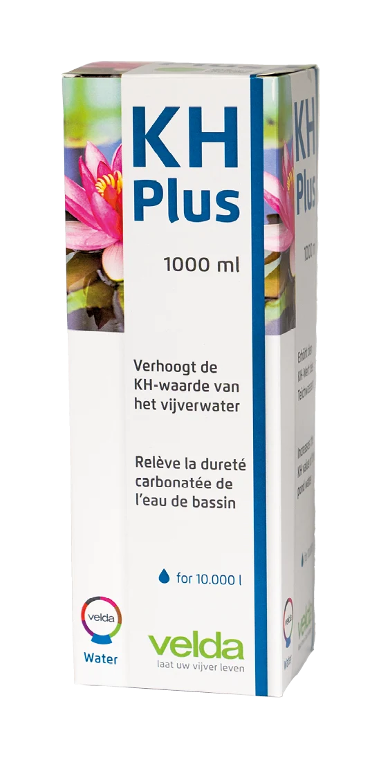Velda KH Plus 1.000 ml - verhoogt de carbonaathardheid (KH) van vijverwater