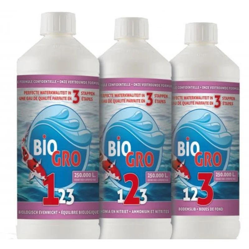BioGro 123 Starterpakket - Voor 250.000 liter