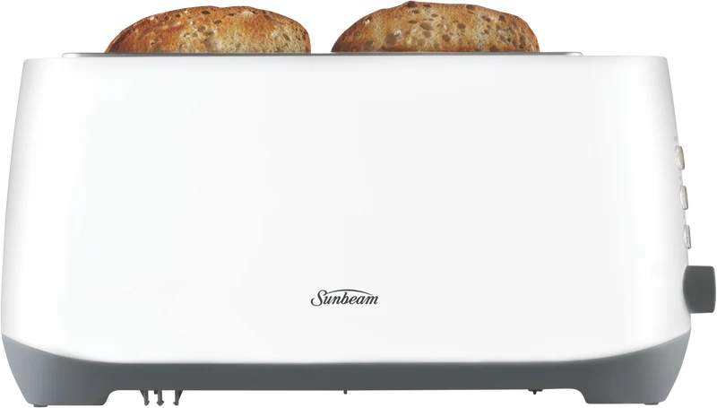 Sunbeam Rise Up 4 Slice Toaster White