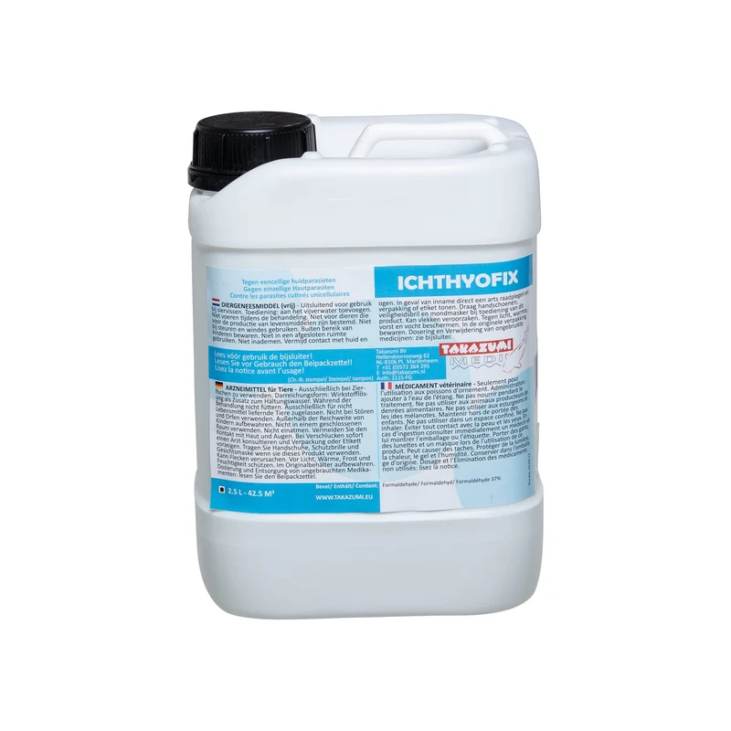 Takazumi Ichthyofix 2,5 liter - formalinebehandeling tegen bacterien en parasieten