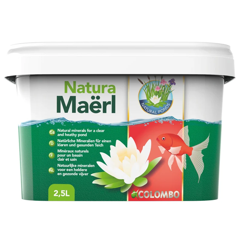 Colombo Natura Maerl 2500 ml - natuurlijke KH- en pH-stabilisator voor vijvers