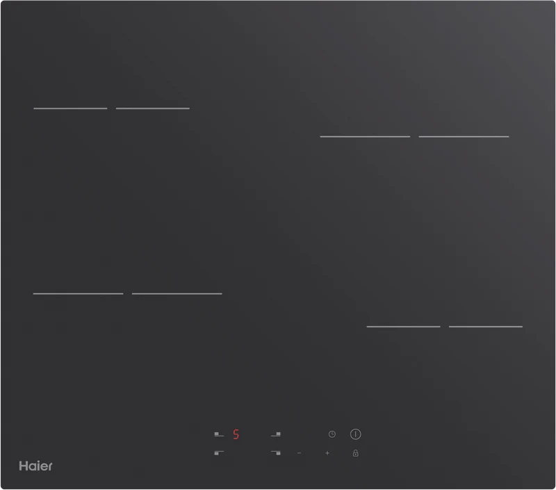 Haier 60cm Electric Cooktop Black