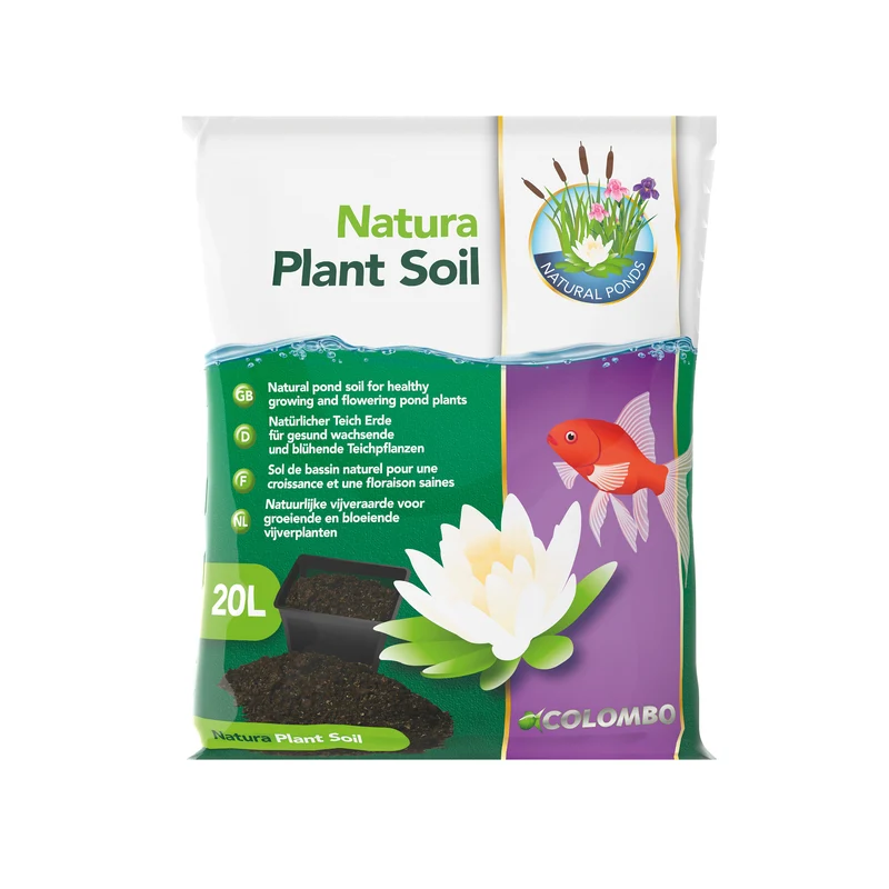 Colombo Natura Plant Soil 20 liter - natuurlijk plantensubstraat voor vijverplanten