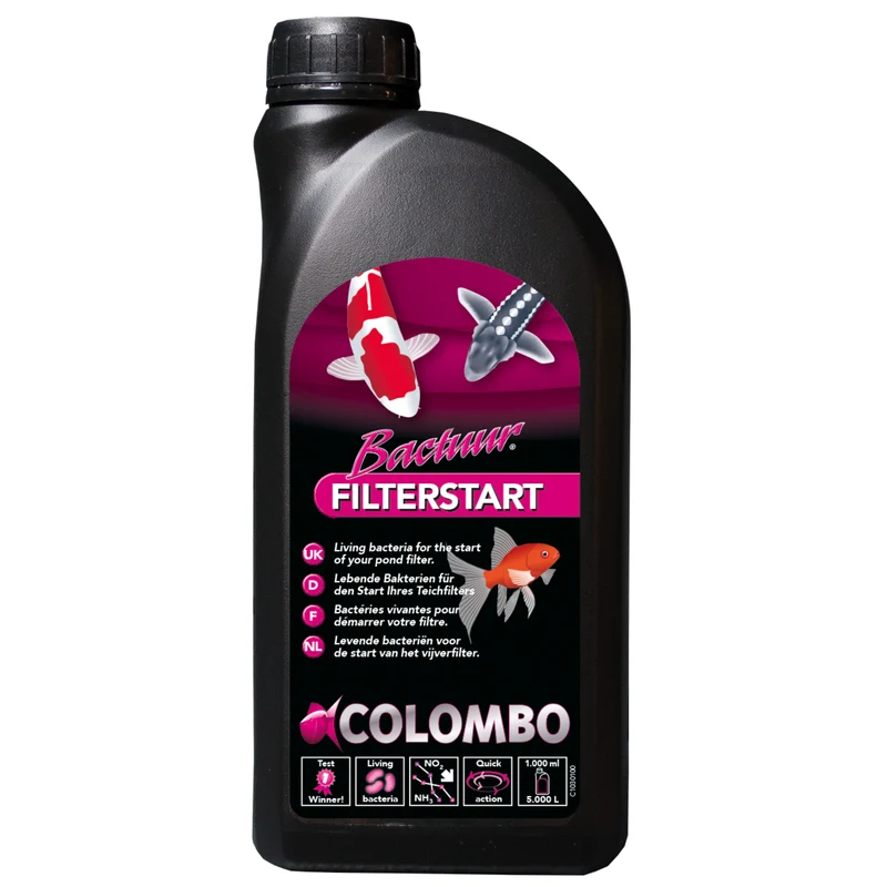 Colombo Bactuur Filter Start 1000 ml - bacteriestarter voor vijverfilter