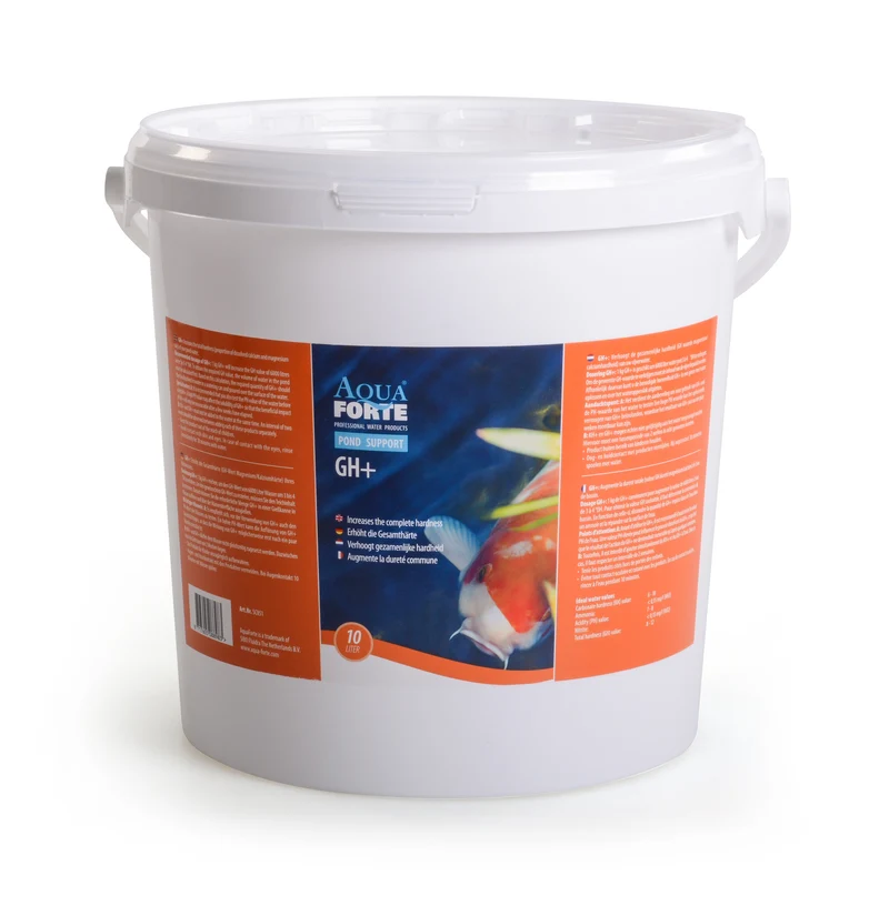 Aquaforte GH+ 2,5 liter - verhoogt de totale hardheid van vijverwater