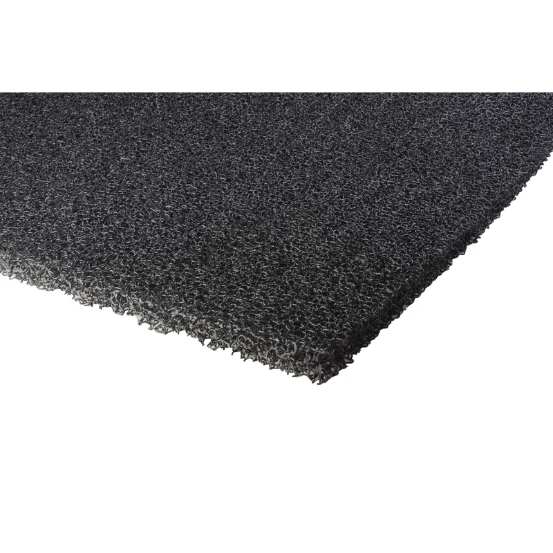 Matala Filtermat PPC Zwart Grof 120 x 100 x 4 cm - 94% doorstroming