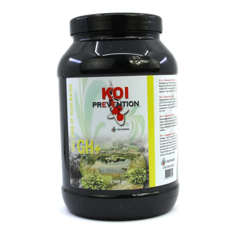 Fish Pharma Koi Prevention GH+ 2,5 kg - verhoogt totale hardheid van vijverwater