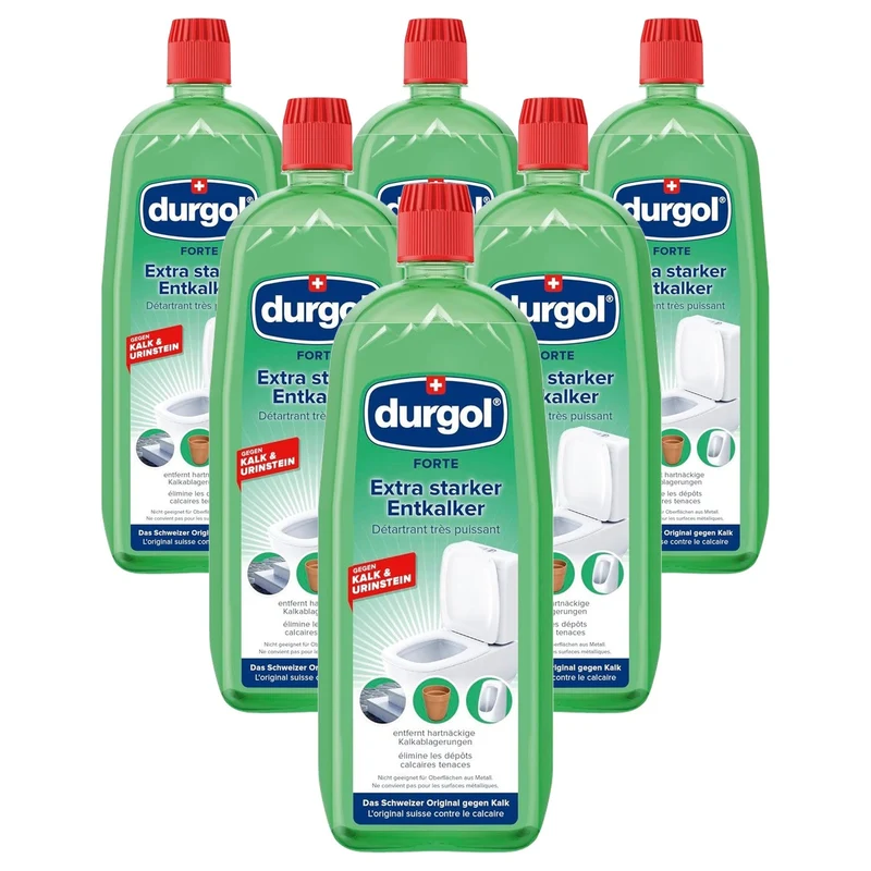 Durgol Forte ontkalker 6 x 1000 ml - Voordeelverpakking