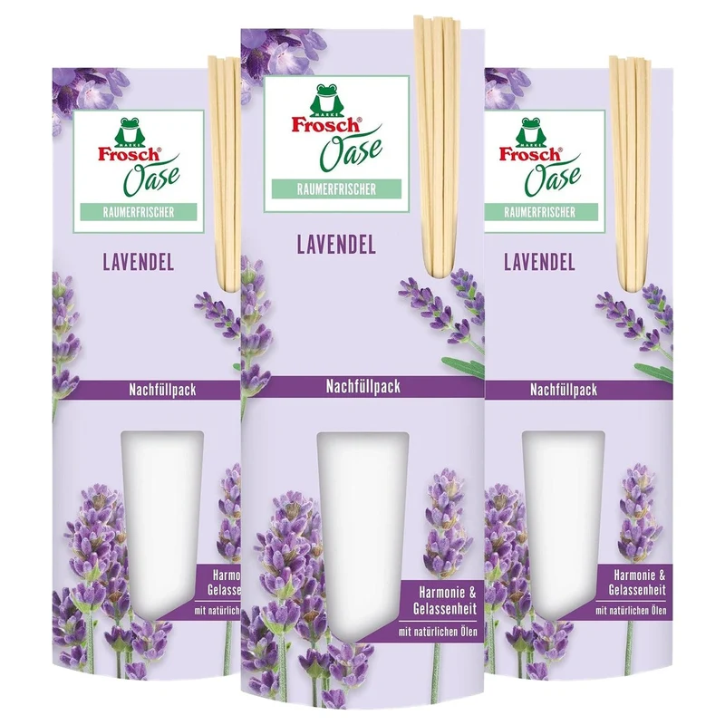 FROSCH Oase Lavendeldroom navulverpakking 3 x 90 ml - Voordeelverpakking