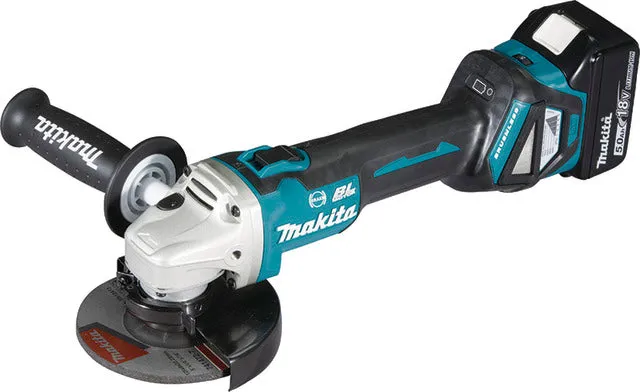 Cordless angle grinder MAKITA, DGA513RTJ