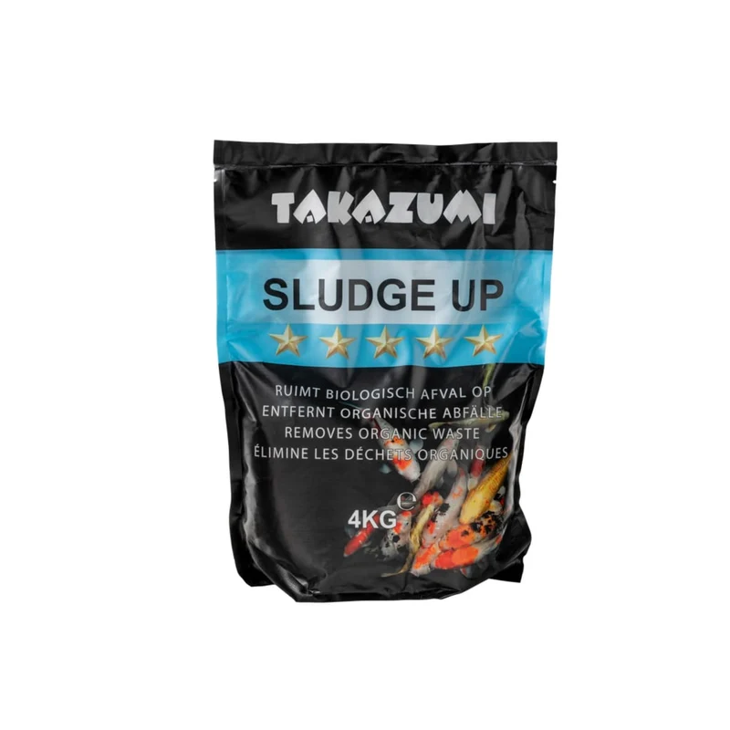 Takazumi Sludge-Up 4 kg - slibbehandeling met actieve zuurstof voor vijvers