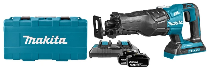 MAKITA DJR360PT2 RECIPROZAAG 2X18V
