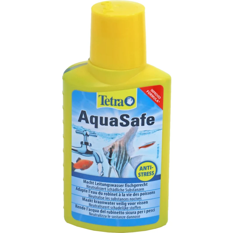 Tetra AquaSafe Bio-Extract 100 ml - maakt leidingwater veilig voor aquariumvissen