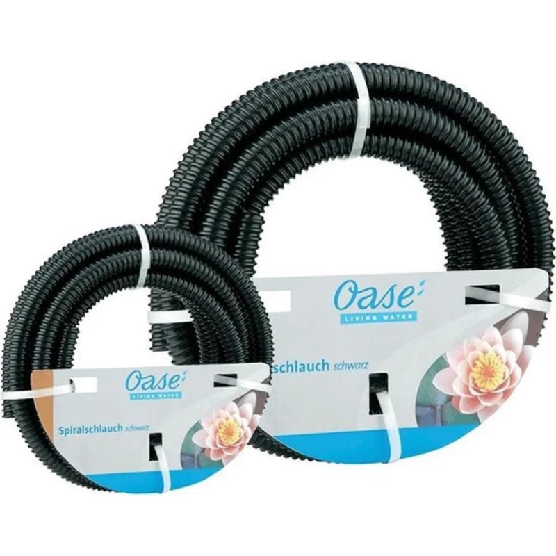 Oase Spiraalslang Zwart 1 1/4 inch 5 meter