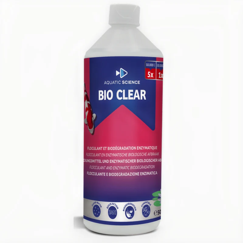 Aquatic Science Bio Clear 0,5 L - bacteriestarter voor vijvers tot 25.000 liter