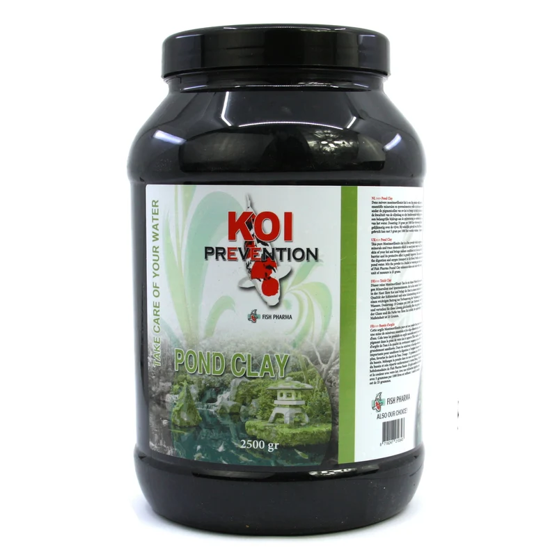 Fish Pharma Pond Clay 2,5 kg - Montmorillonietklei voor mineraalverrijking in koivijvers