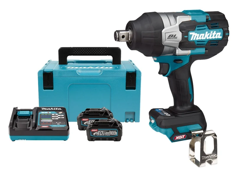 MAKITA TW001GD201 40V SLAGMOERSLEUTEL - 2X 2.5 AH ACCU'S