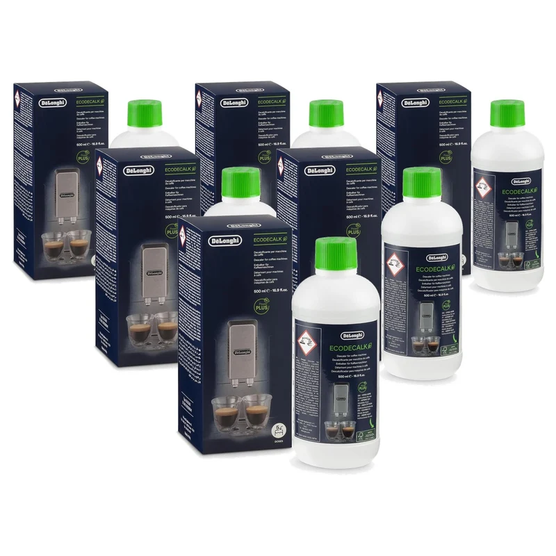 De'Longhi EcoDecalk Ontkalker 6 x 500 ml - Voordeelverpakking