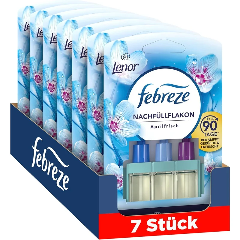 Febreze 3Volution Aprilfris navullingen 7 x 20 ml
