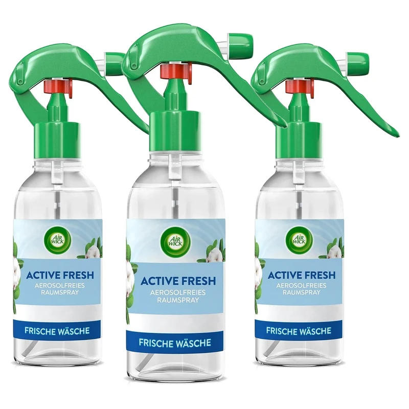 Air Wick Active Fresh Verse Was aerosolvrij 3 x 237 ml - Voordeelverpakking