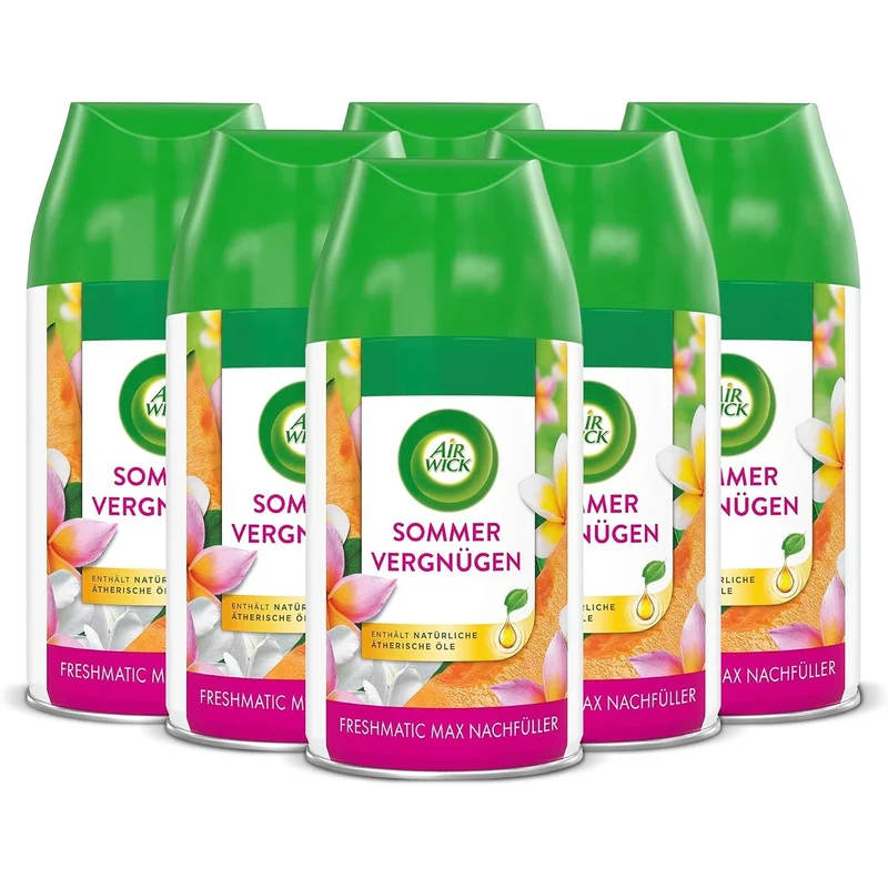 Air Wick Freshmatic Max Navullingset zomerplezier 6 x 250 ml