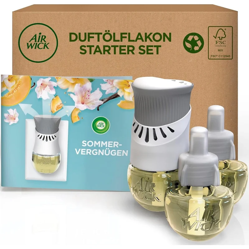 Air Wick Geurstekker starterset Zomerplezier 1 x apparaat + 3 x 20 ml