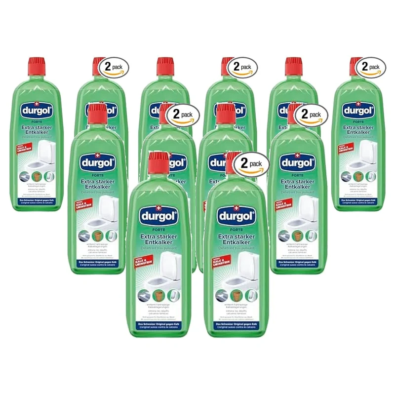 Durgol Forte Extra sterke ontkalker 6 x 1000 ml - Voordeelverpakking