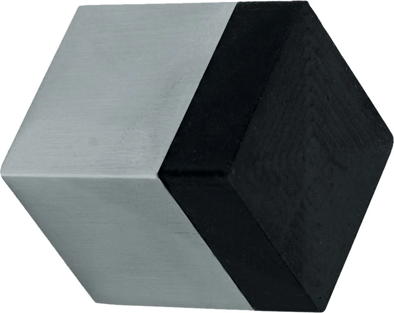 Oxloc DEURBUFFER WAND VIERKANT 25X25X30MM